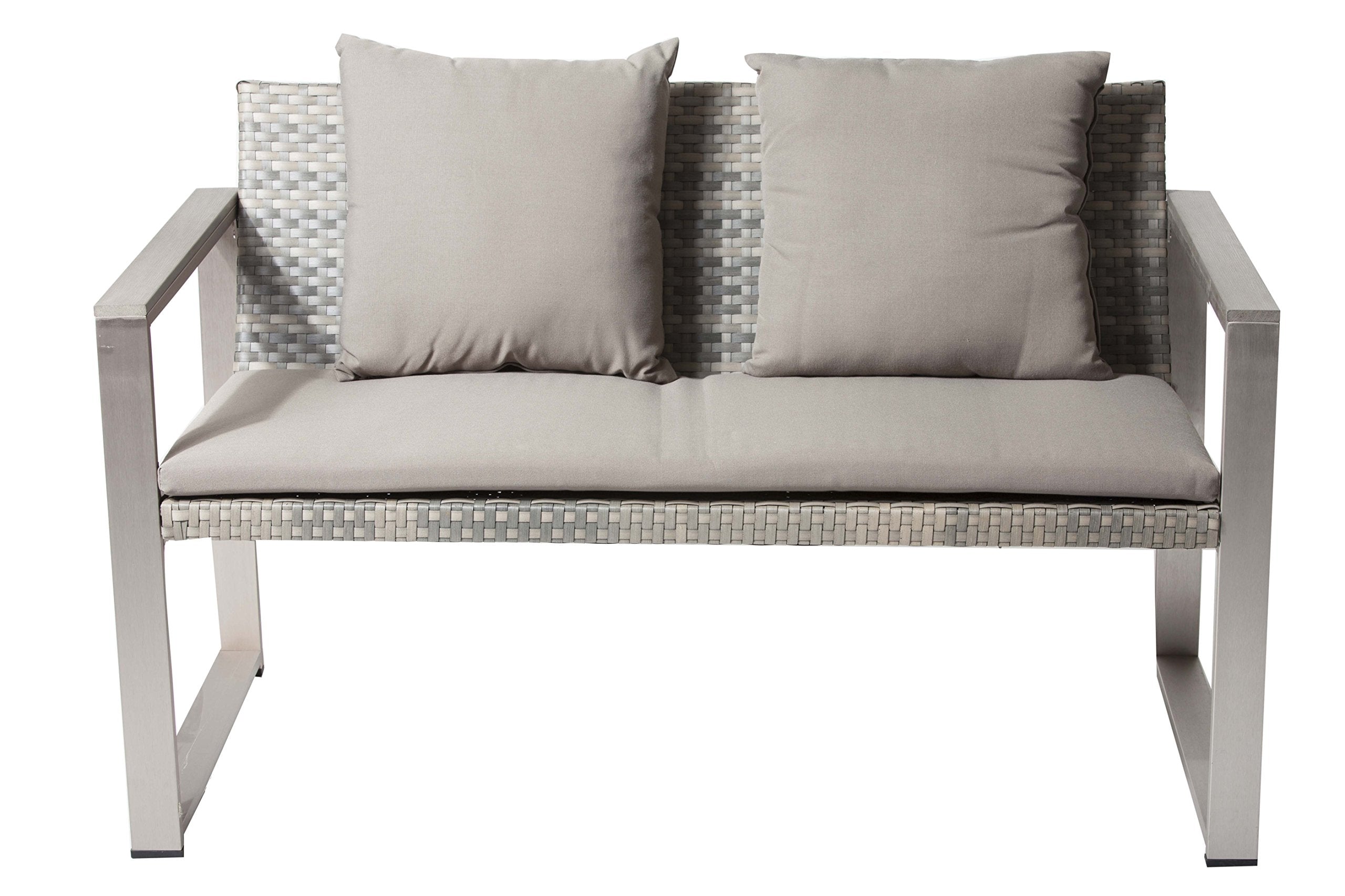 Pangea Home Chester Sf Brshgy Sofa, Grey